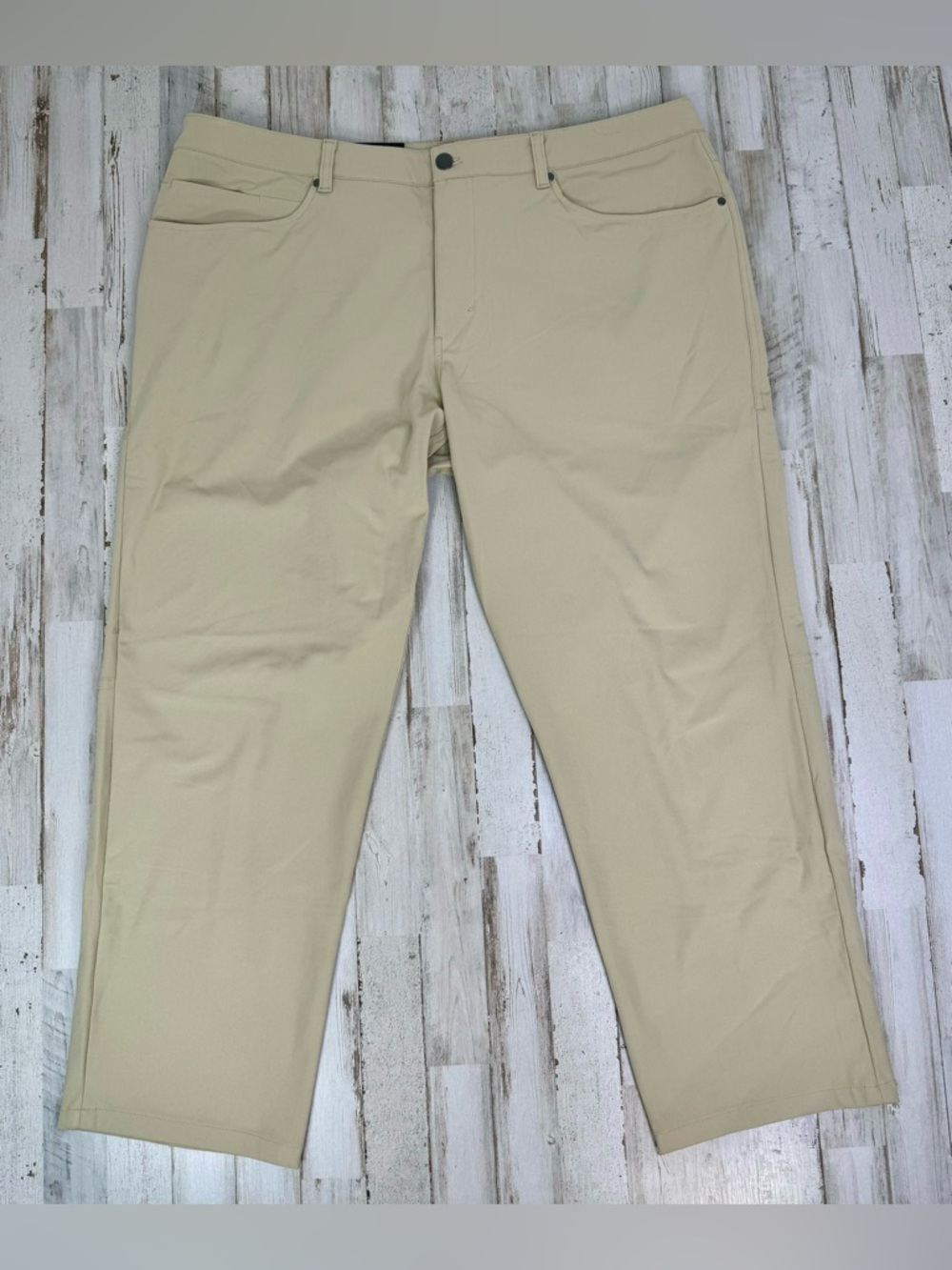 Lululemon ABC Classic Fit Trouser Warpstreme True Tan Men's Size 40x29 NWT - Picture 2 of 11